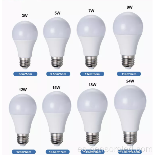 Bulbo LED E14, Vela 5W Dimmable, LED Bombilla de vela LED